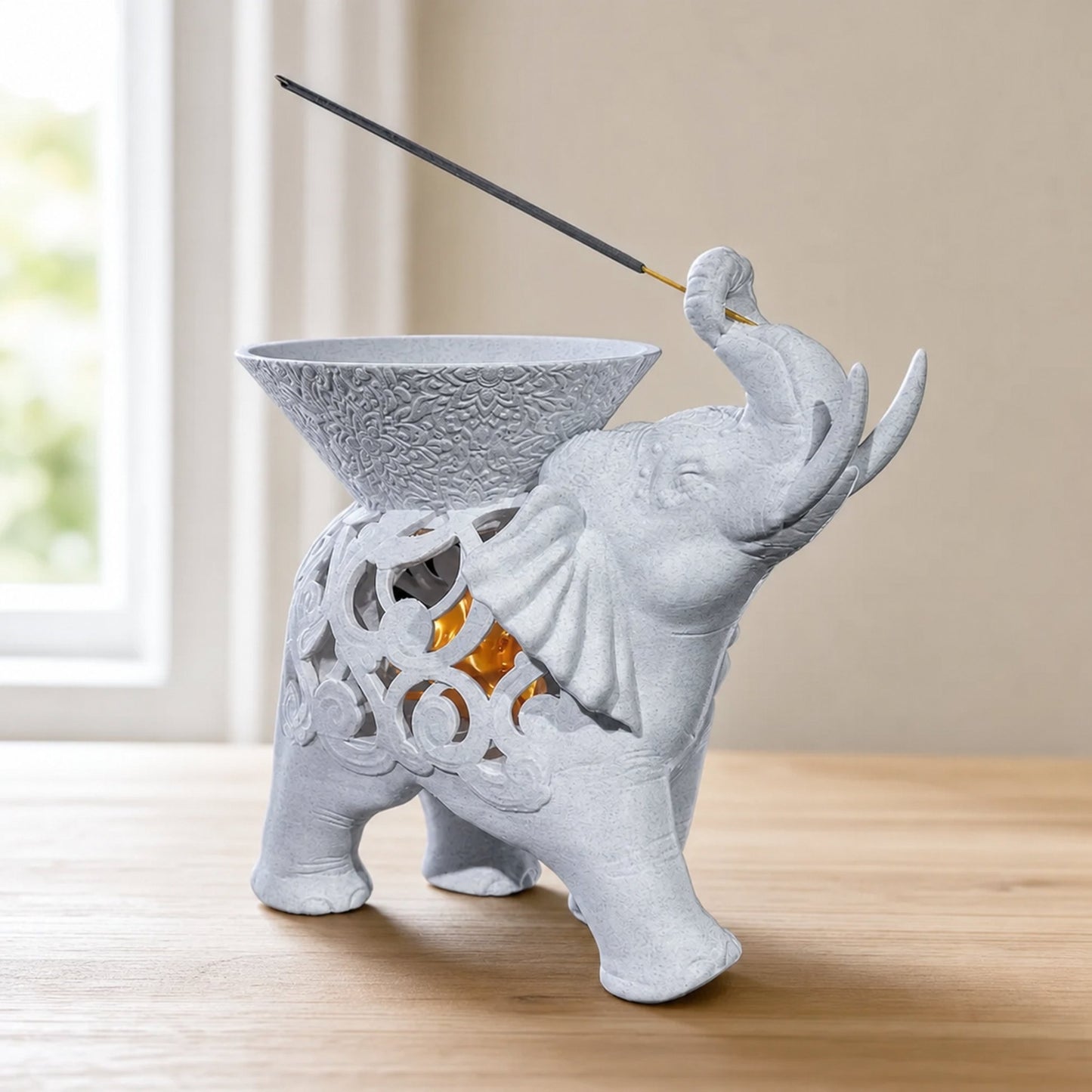 Ganesha — Porta-Incenso Elefante