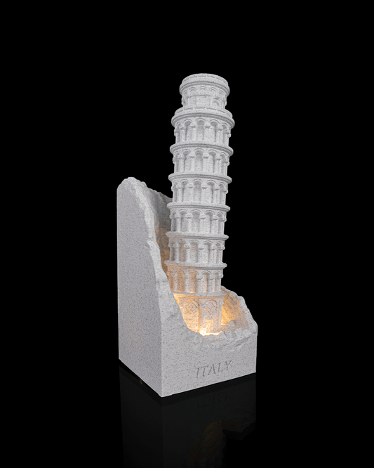 Torre de Pisa miniatura