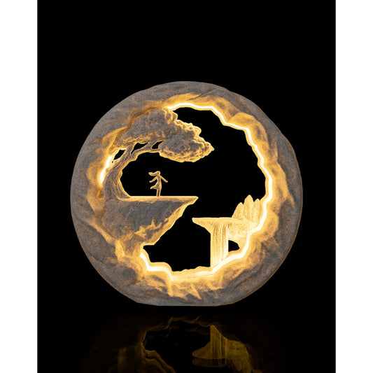 A Sonhadora — Luminária de Mesa