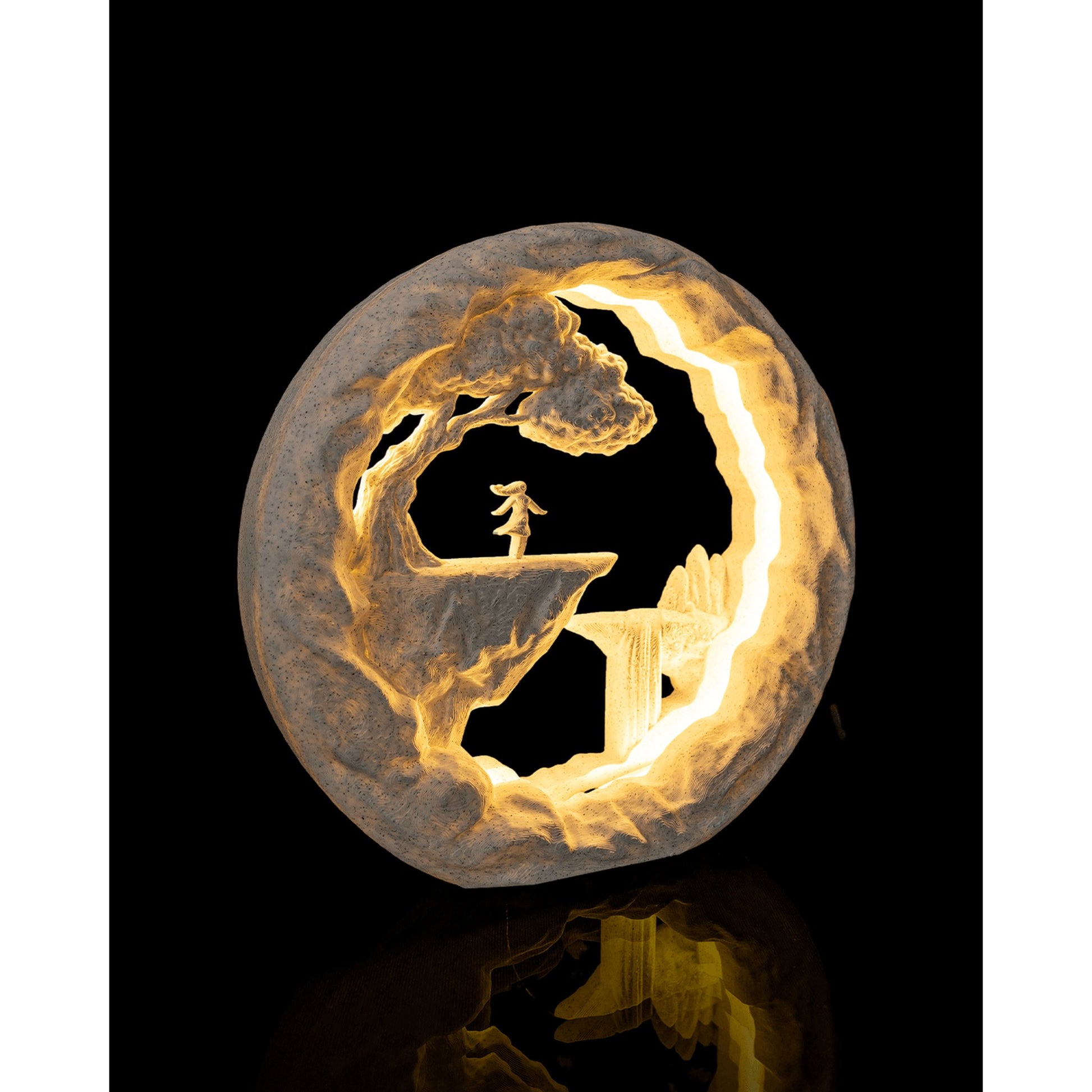 A Sonhadora — Luminária de Mesa
