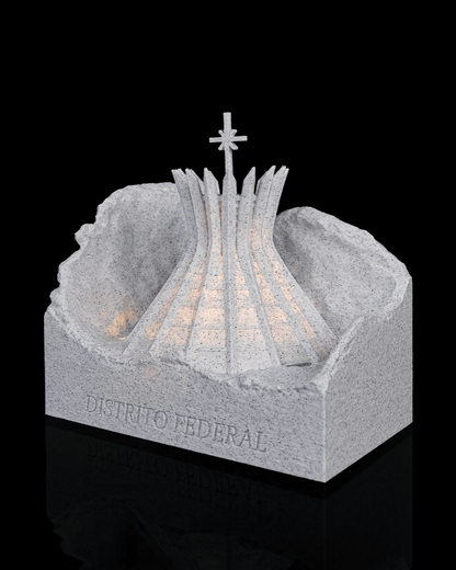 Catedral de Brasília miniatura