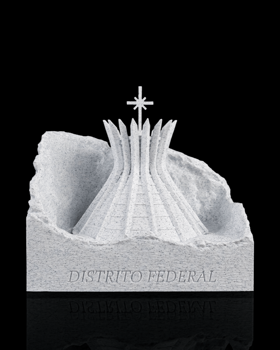 Catedral de Brasília miniatura