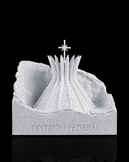 Catedral de Brasília miniatura