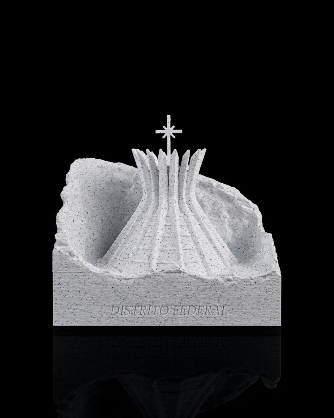 Catedral de Brasília miniatura