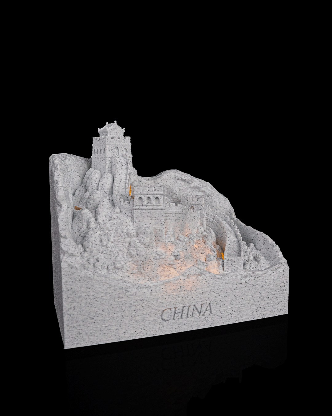 Muralha da China miniatura