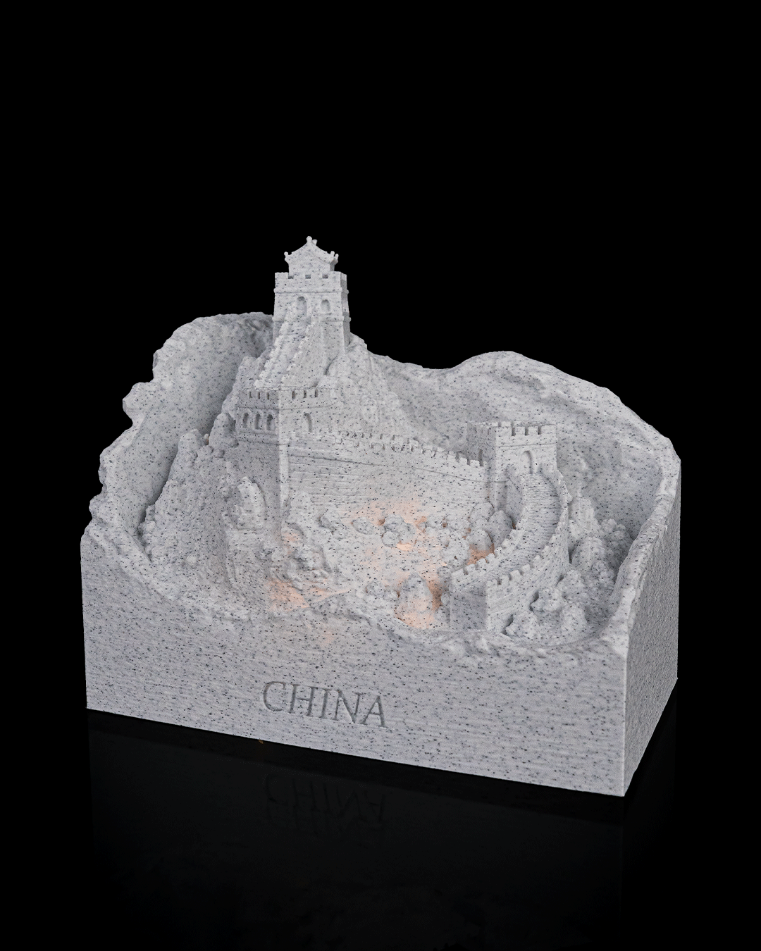 Muralha da China miniatura