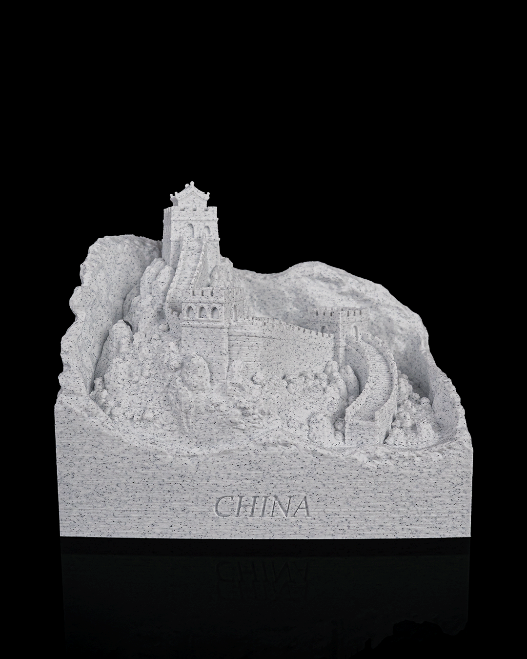 Muralha da China miniatura