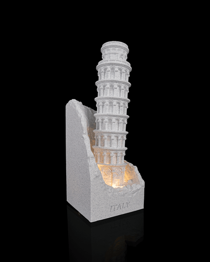 Torre de Pisa miniatura