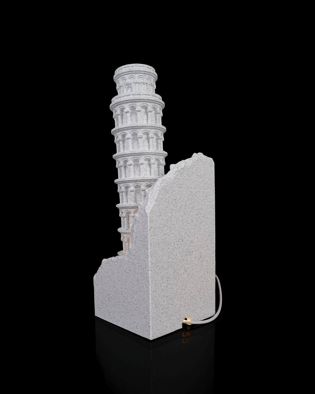 Torre de Pisa miniatura