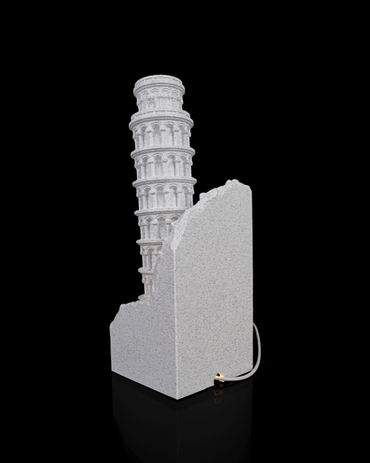 Torre de Pisa miniatura