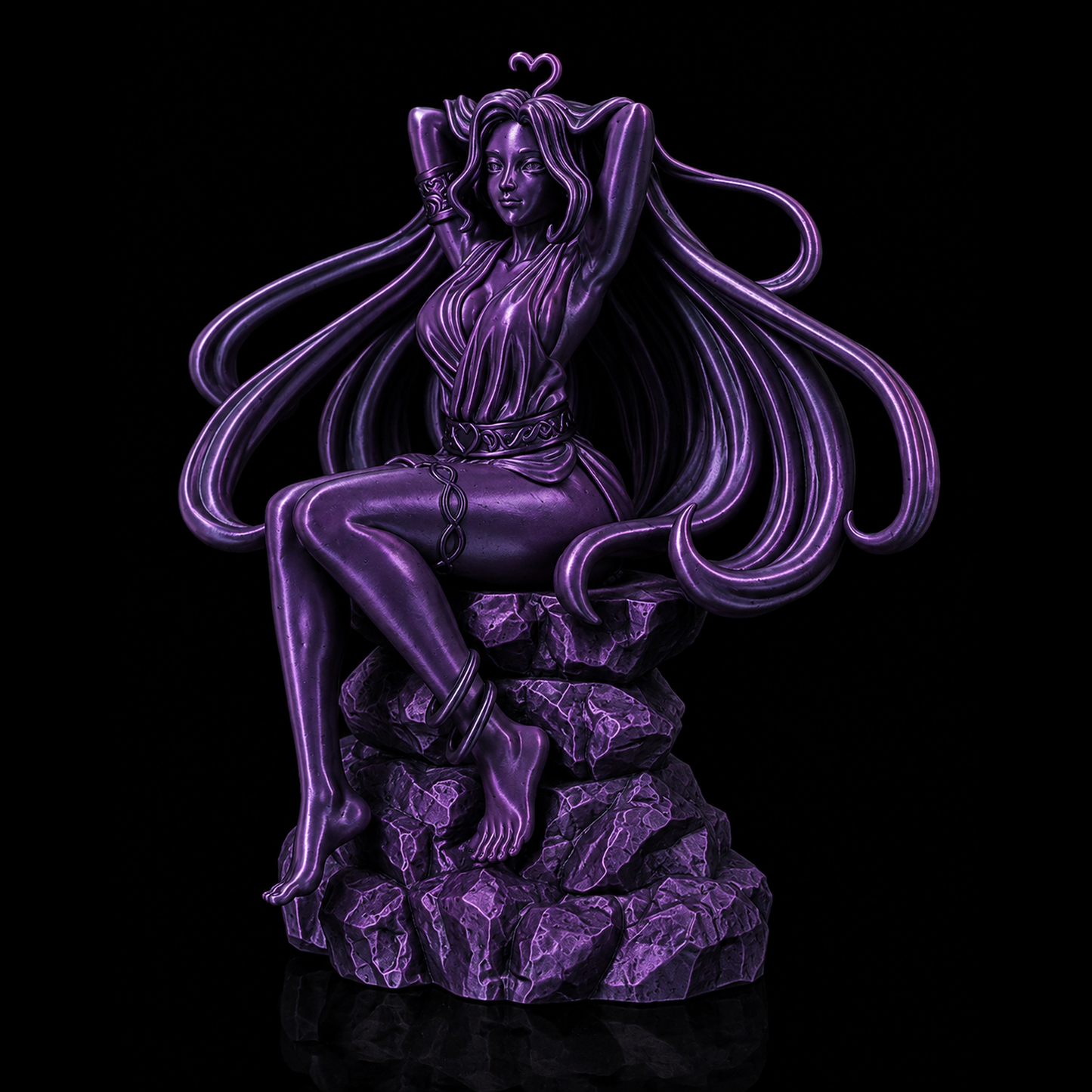 Estátua Afrodite - roxo