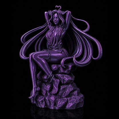Estátua Afrodite - roxo
