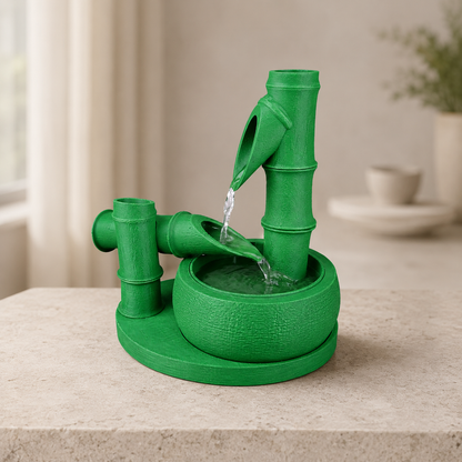 Fonte Bamboo Flow na cor Verde