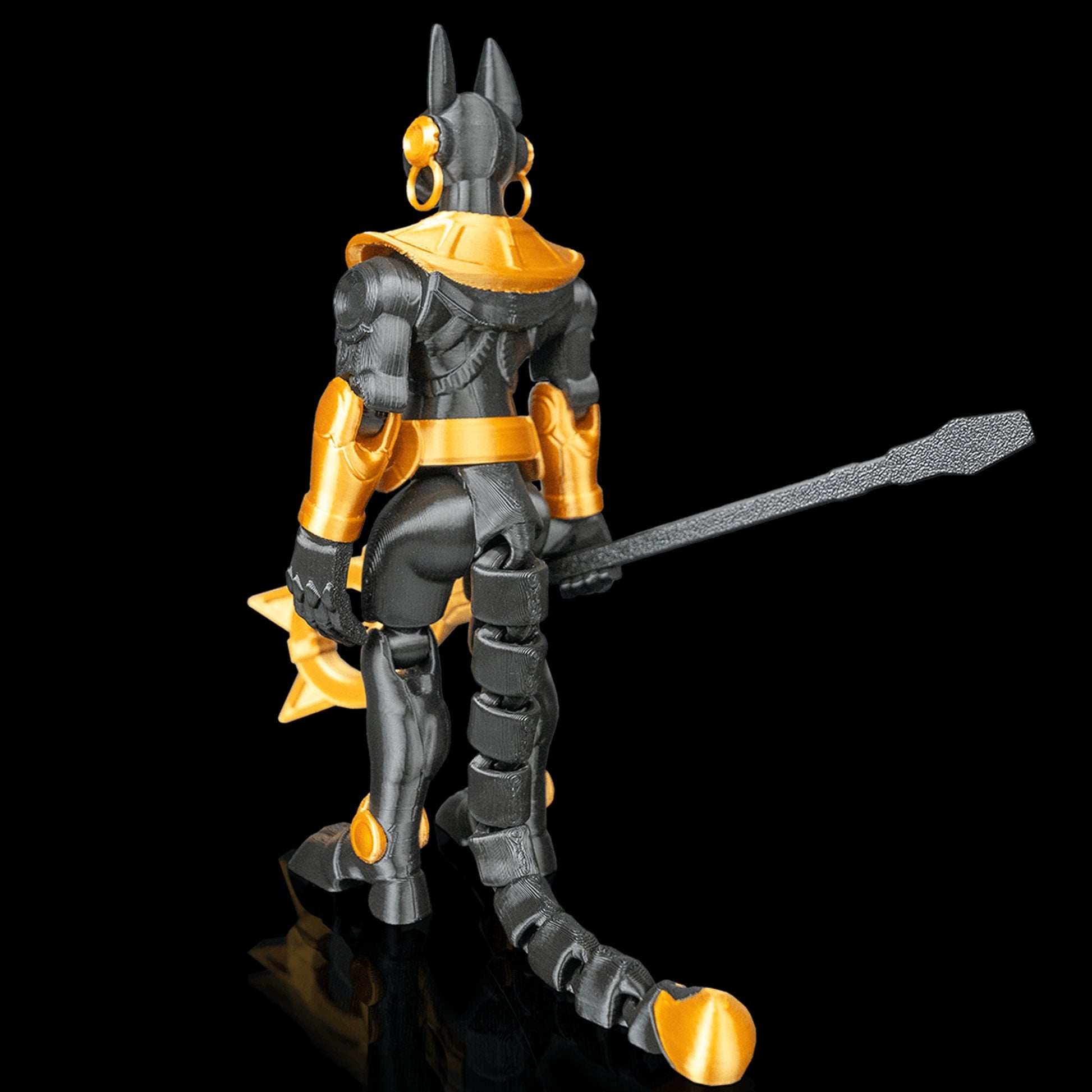 Bastet Mecha vista de outro ângulo