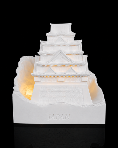 Castelo de Osaka na cor Branco