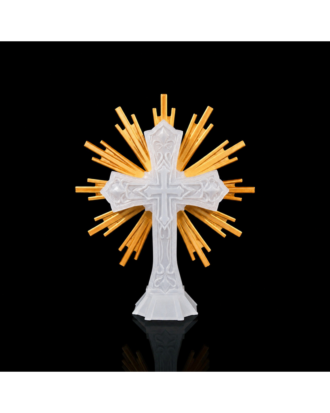 Cruz Sagrada — Translúcido sem iluminação