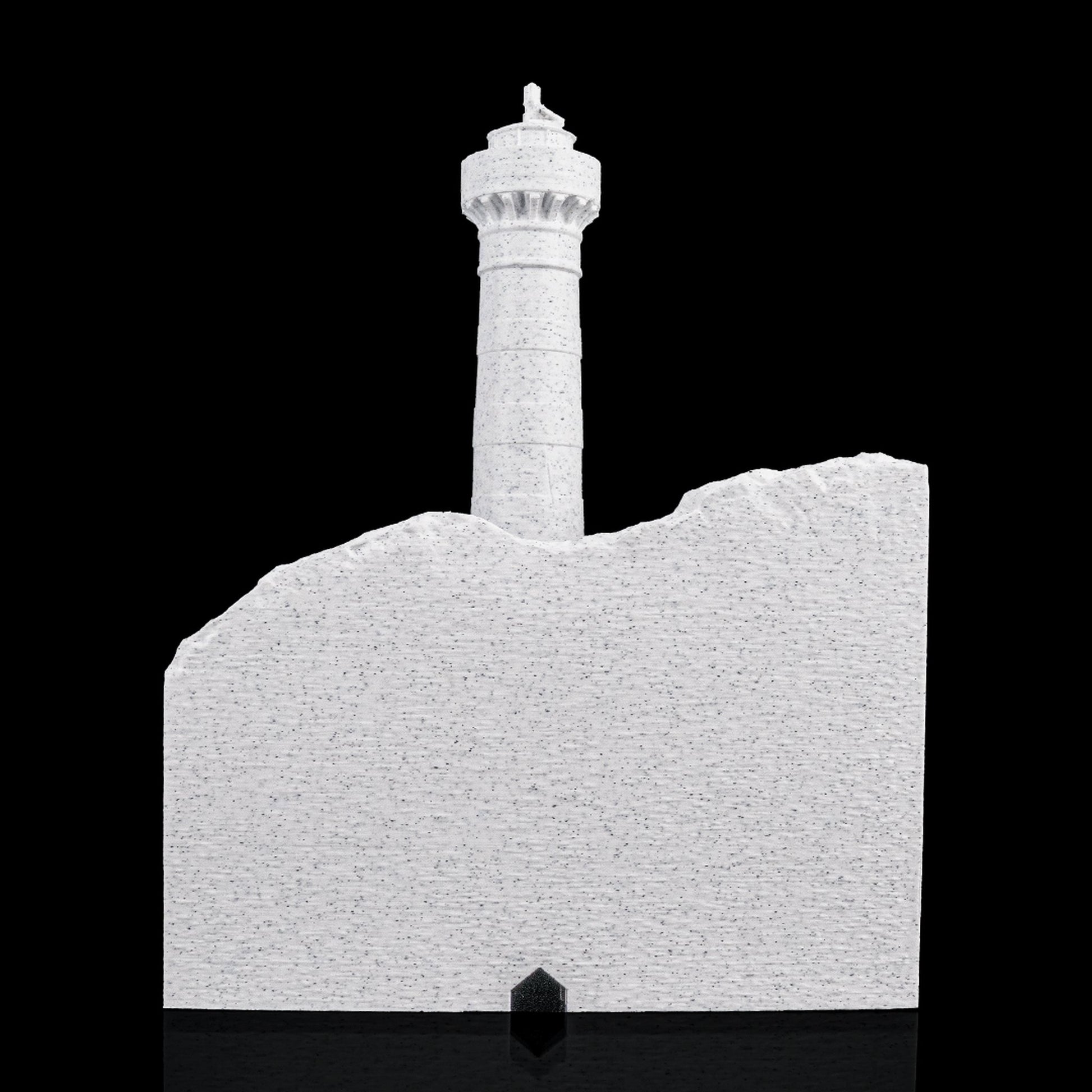 Verso da luminária Farol da Ponta Verde