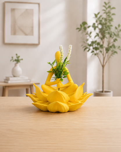 Flor Serena - Amarelo — enquadramento corrigido