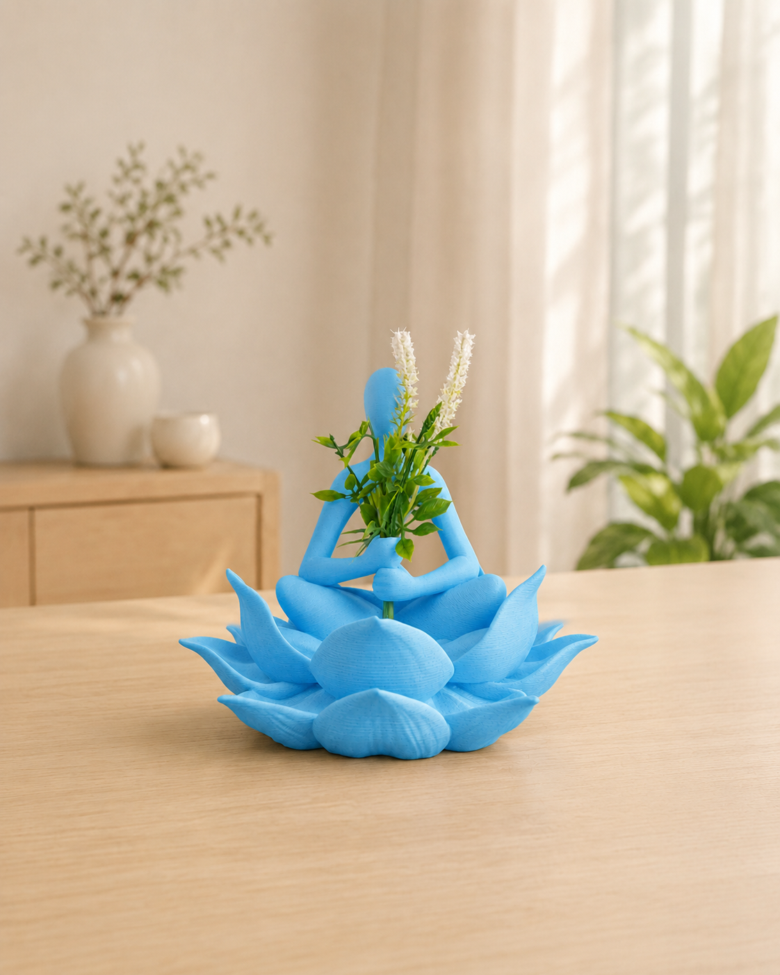 Flor Serena - Azul Celeste — enquadramento corrigido