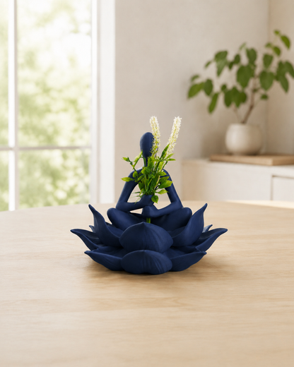Flor Serena - Dark Blue — enquadramento corrigido