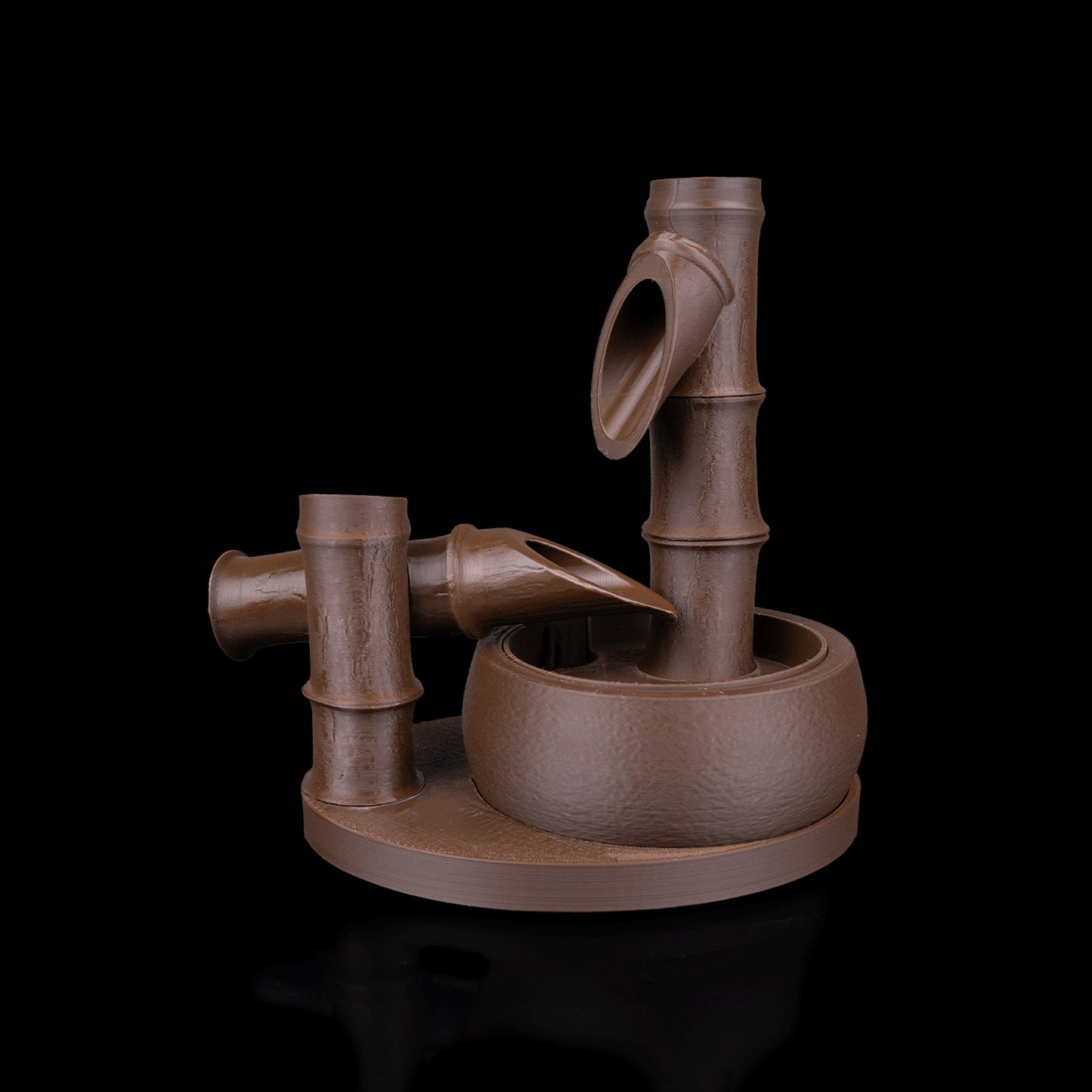 Fonte Bamboo Flow com o bambu principal em destaque