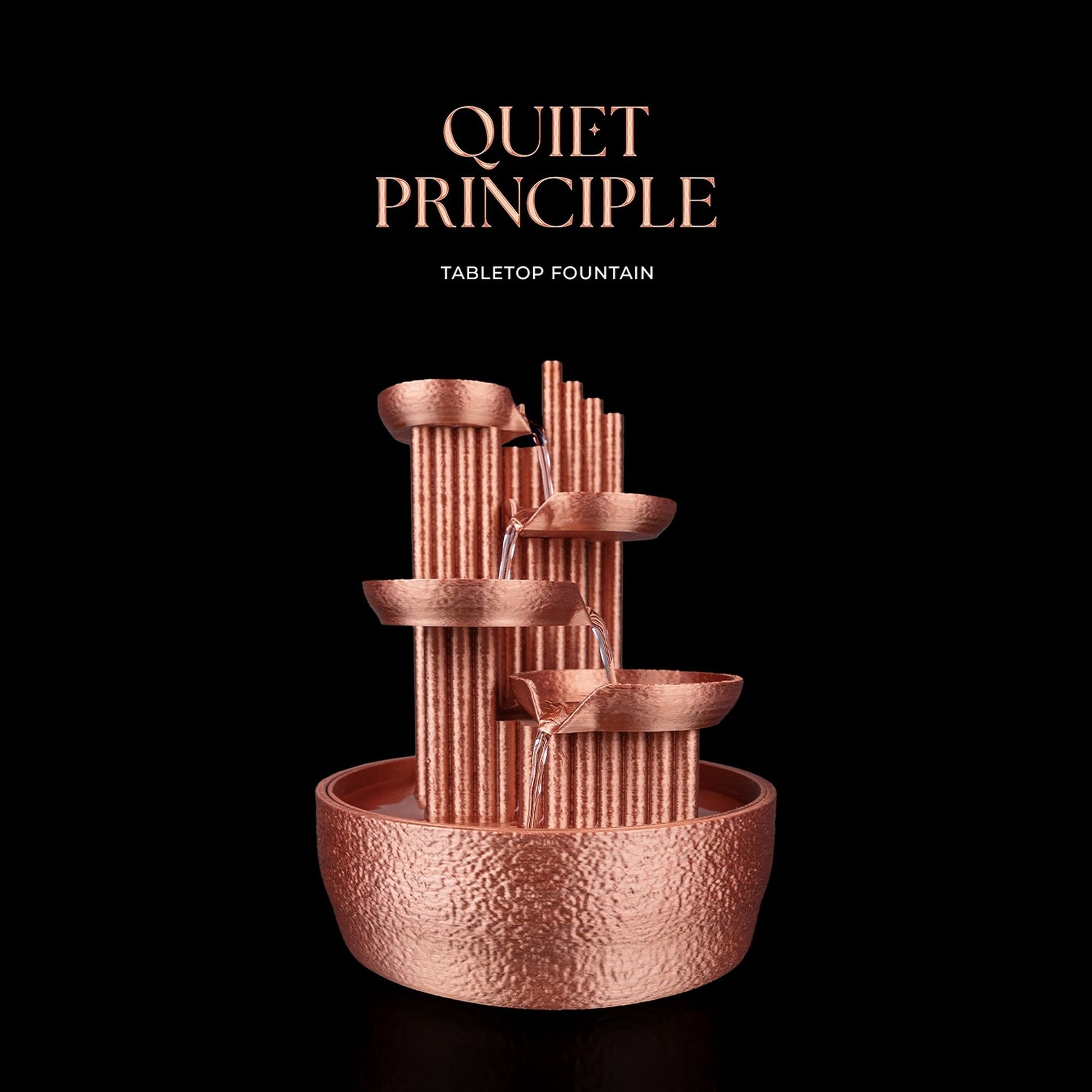 Fonte de mesa Quiet Principle