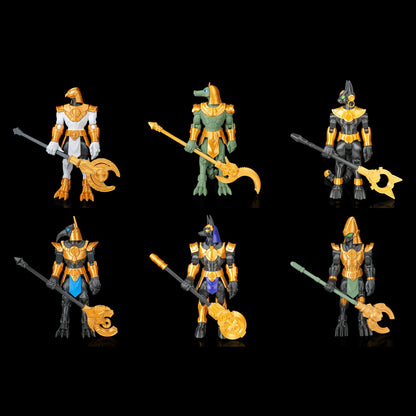 Kit com os 6 deuses do Egito articulados