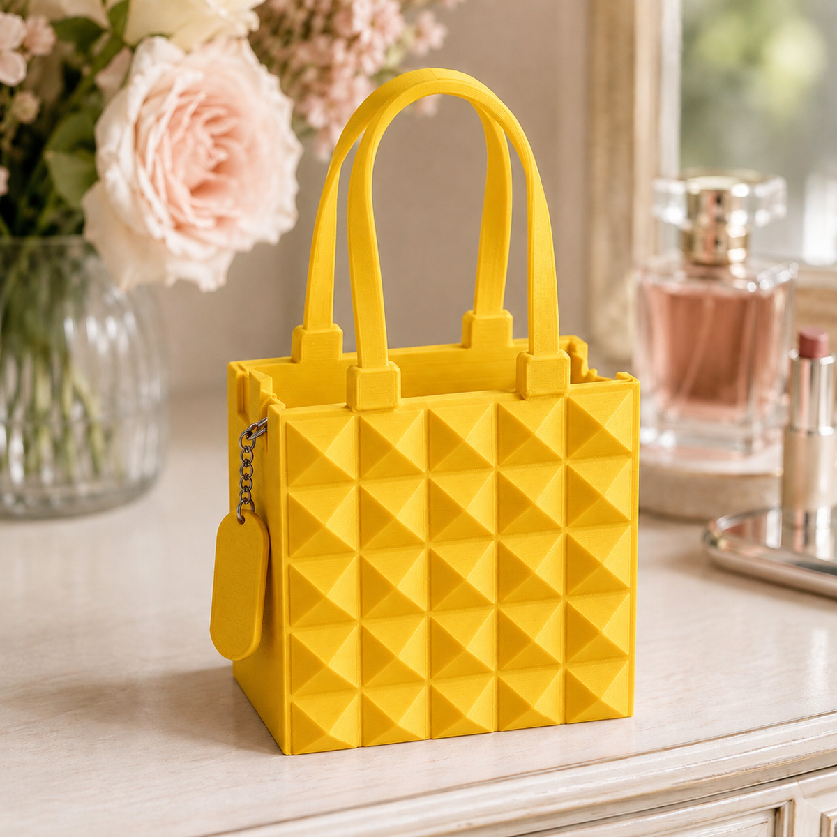Lumière — Amarelo — Bolsa decorativa