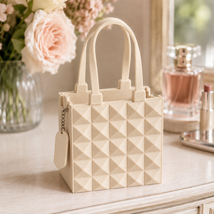 Lumière — Bege — Bolsa decorativa