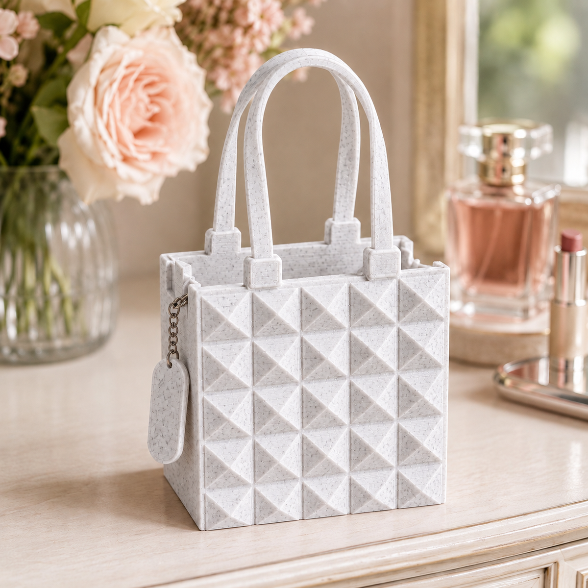 Lumière — Mármore — Bolsa decorativa