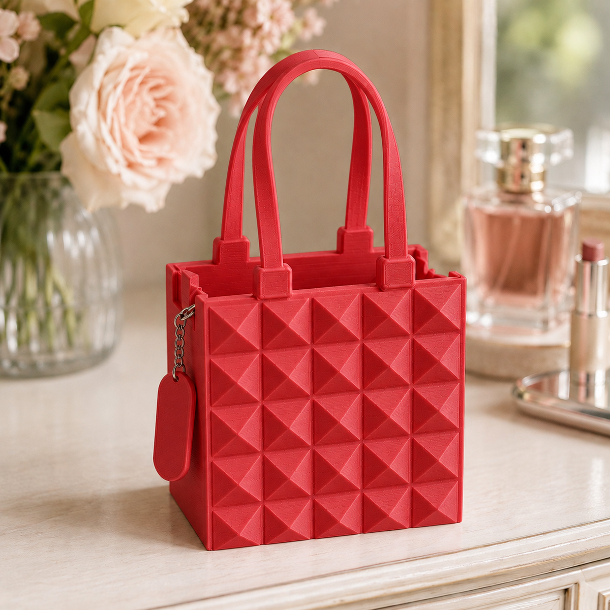 Lumière — Vermelho — Bolsa decorativa