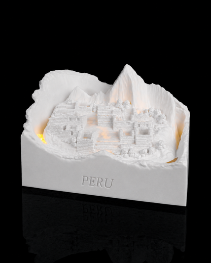 Machu Picchu na cor Branco