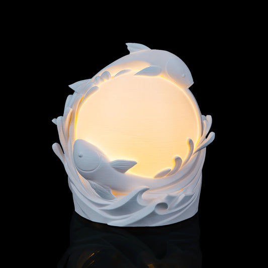 Orbe Peixes — Luminária de Mesa — foto 1