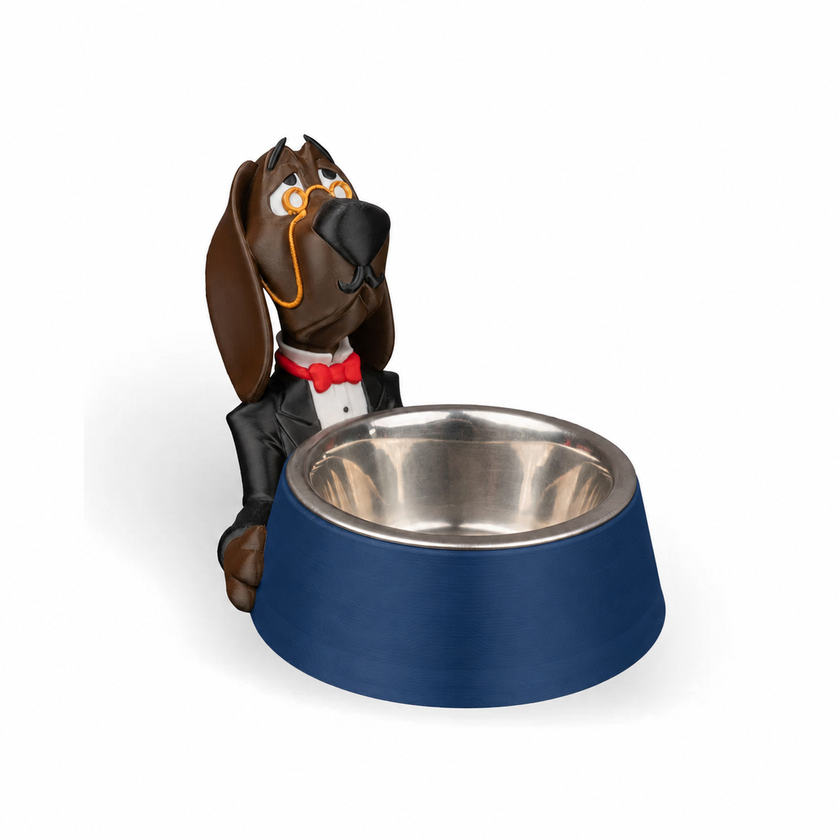 Pawsh Service — Suporte Dark Blue com cão mordomo