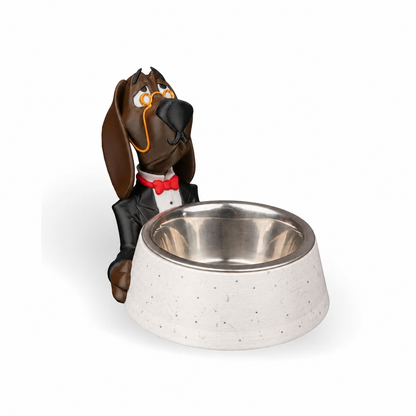 Pawsh Service — Suporte Mármore com cão mordomo