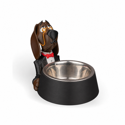 Pawsh Service — Suporte Preto com cão mordomo