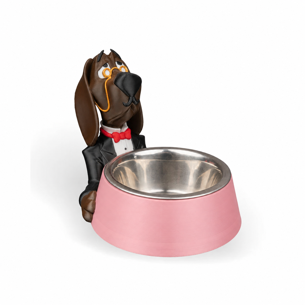 Pawsh Service — Suporte Rosa com cão mordomo