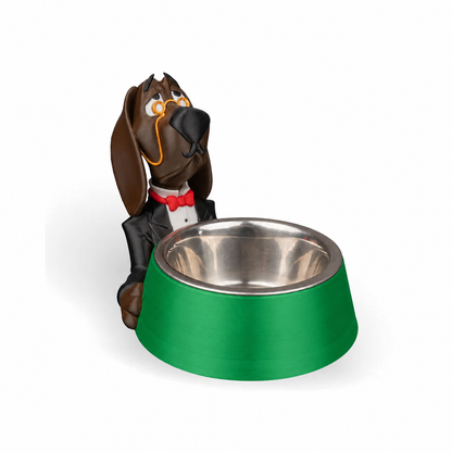 Pawsh Service — Suporte Verde com cão mordomo