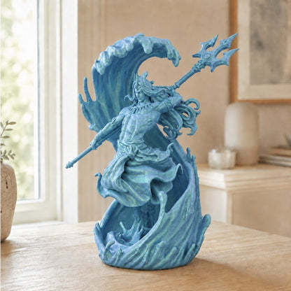 Poseidon furta-cor azul e ciano - lifestyle
