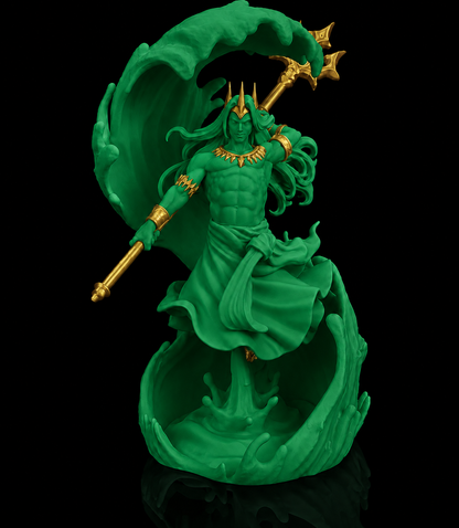 Poseidon — Escultura do Deus dos Mares