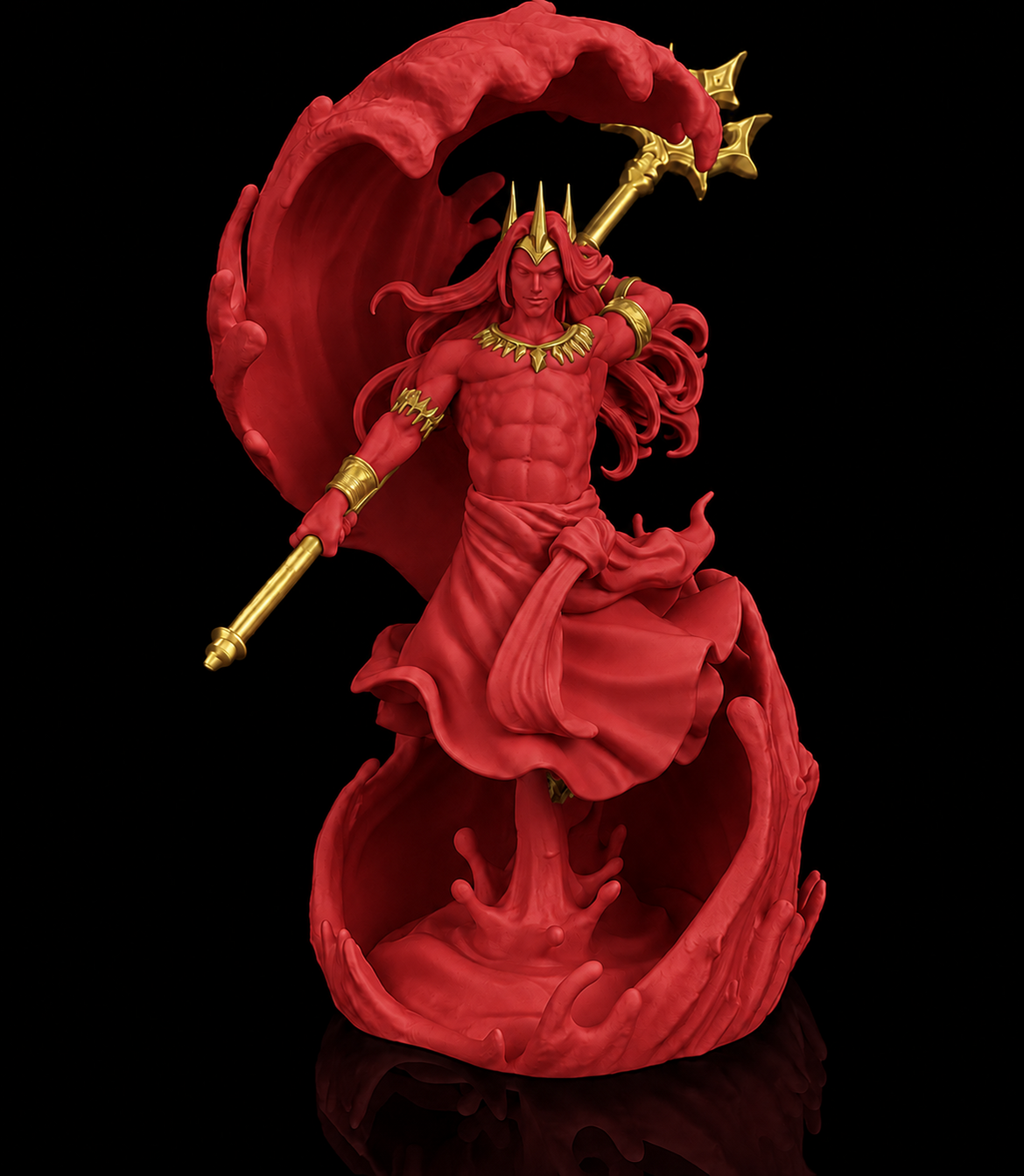 Poseidon — Escultura do Deus dos Mares