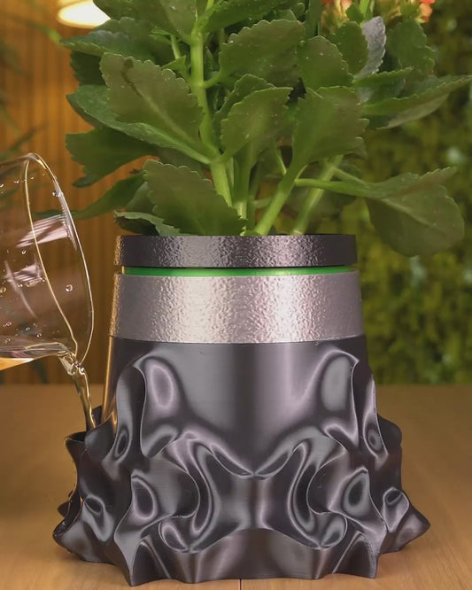 Vaso Sinal Auto-irrigável — vídeo