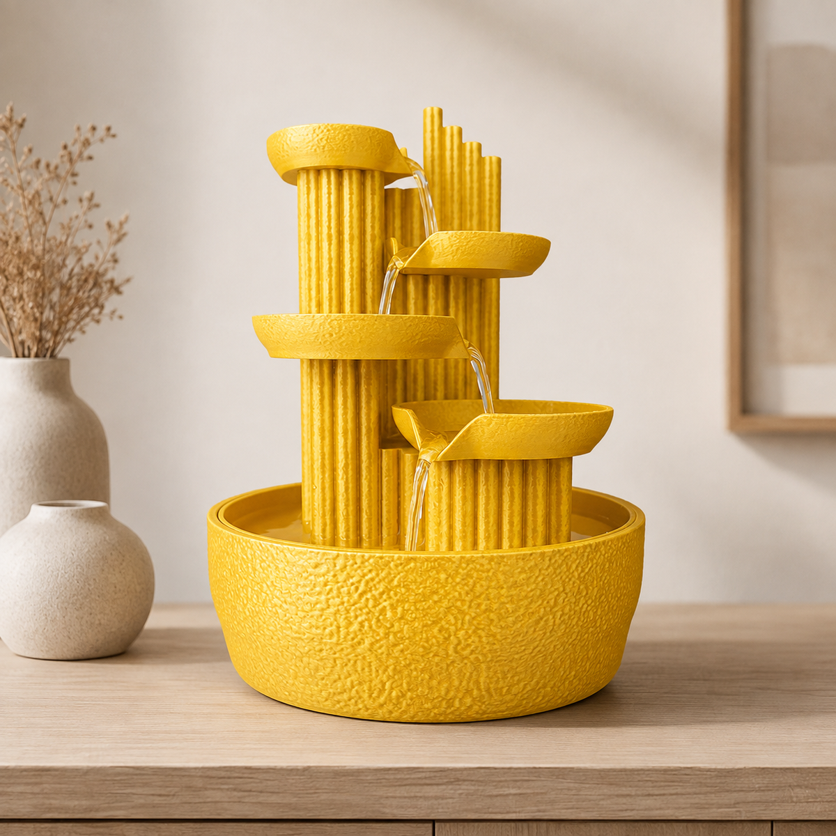 Fonte Quiet Principle na cor Amarelo
