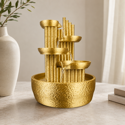 Fonte Quiet Principle na cor Dourado