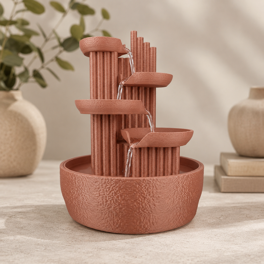 Fonte Quiet Principle na cor Marrom Terracota