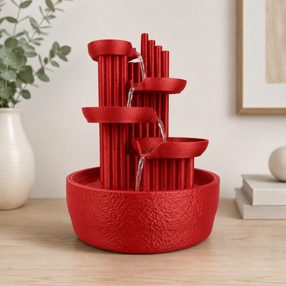 Fonte Quiet Principle na cor Vermelho