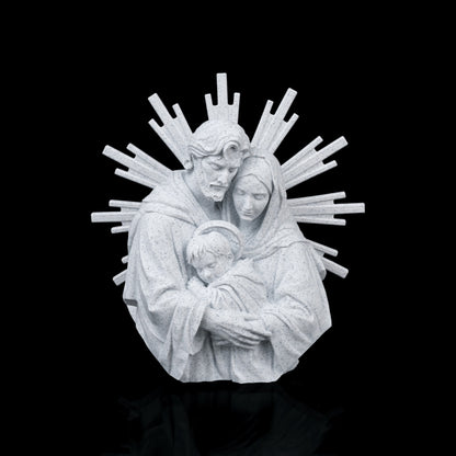 Sagrada Família — Escultura da Natividade com Auréola — foto 6