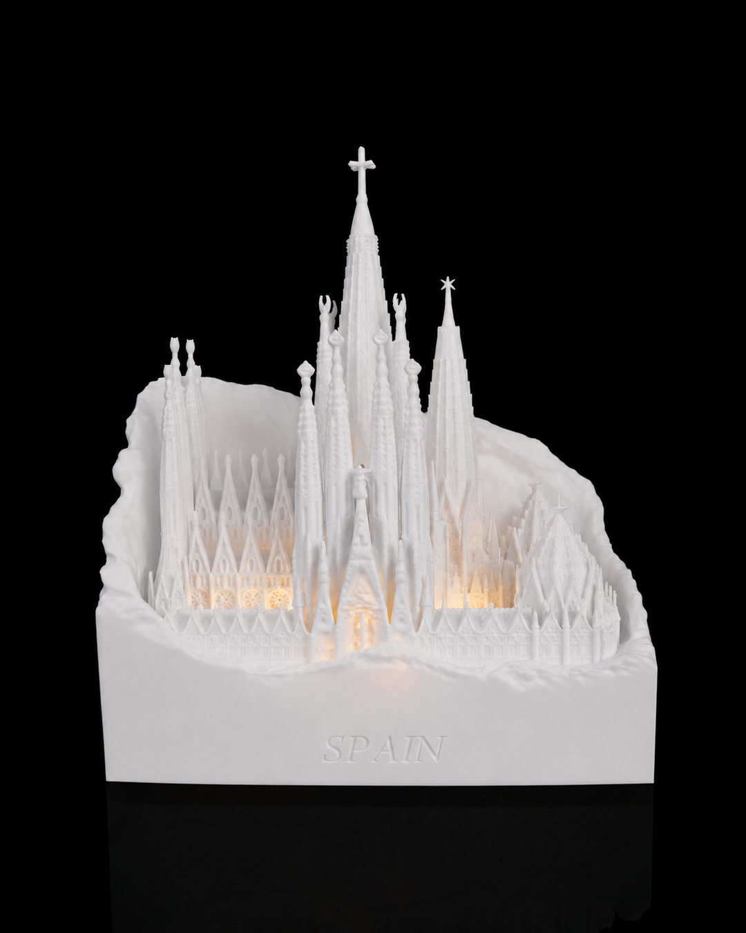 Sagrada Família na cor Branco