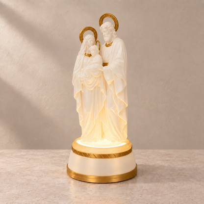 Sagrada Família Iluminada — Translúcido com detalhes dourados