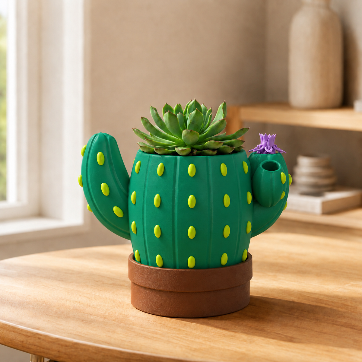 Sedento — Holly Green — Vaso cacto sinalizador de rega